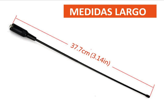 ANTENA BAOFENG LARGA 38 CM
